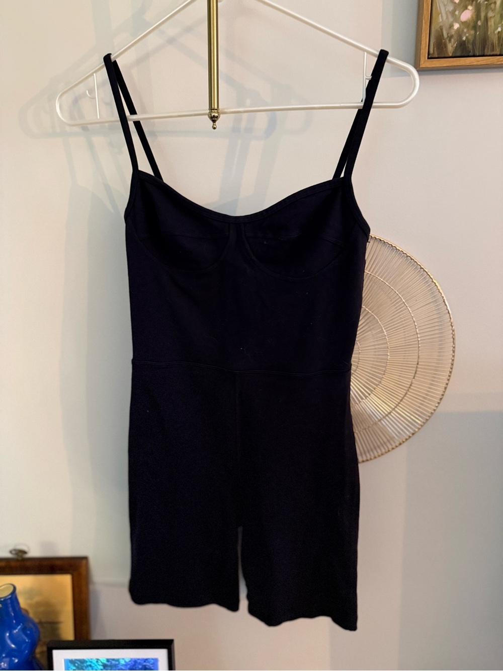 Wilfred Black Sleeveless Shapewear Romper